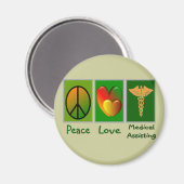 Liebe Magnet (Vorderseite/Rückseite)