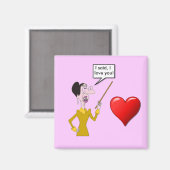 Liebe Magnet (Vorderseite/Rückseite)