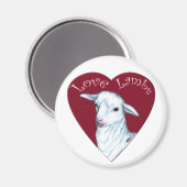 Liebe Magnet (Vorderseite/Rückseite)