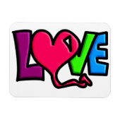 Liebe Magnet (Horizontal)