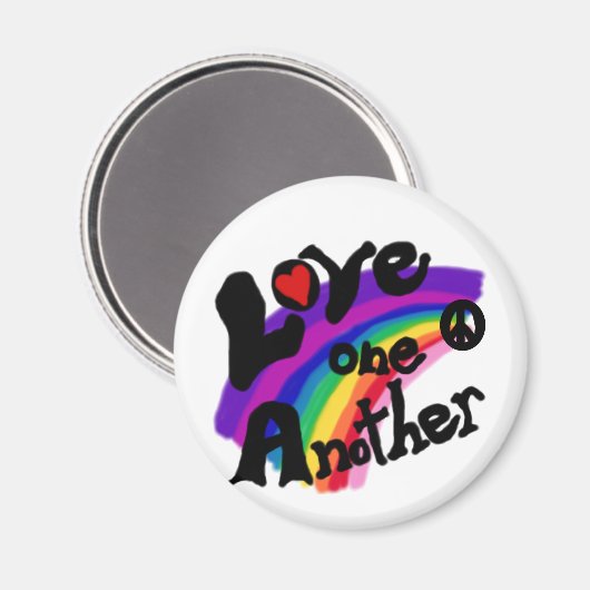 Liebe Magnet (Vorderseite/Rückseite)