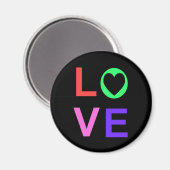 Liebe Magnet (Vorderseite/Rückseite)