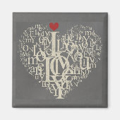 Liebe Magnet (Vorne)