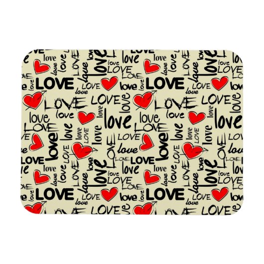 Liebe Magnet (Horizontal)