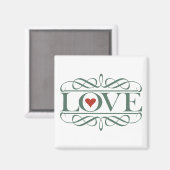 LIEBE MAGNET (Vorderseite/Rückseite)