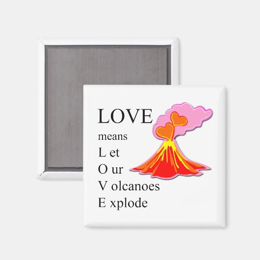 Liebe Magnet (Vorderseite/Rückseite)