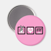 Liebe Magnet (Vorderseite/Rückseite)