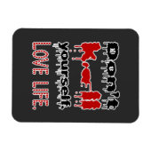 Liebe Magnet (Horizontal)