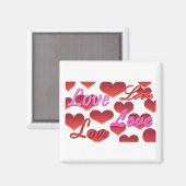 Liebe Magnet (Vorderseite/Rückseite)