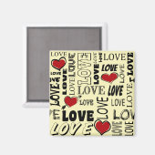 Liebe Magnet (Vorderseite/Rückseite)
