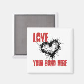 Liebe Magnet (Vorderseite/Rückseite)