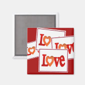Liebe Magnet (Vorderseite/Rückseite)