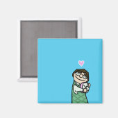 Liebe-Magnet der Uhr Magnet (Vorderseite/Rückseite)