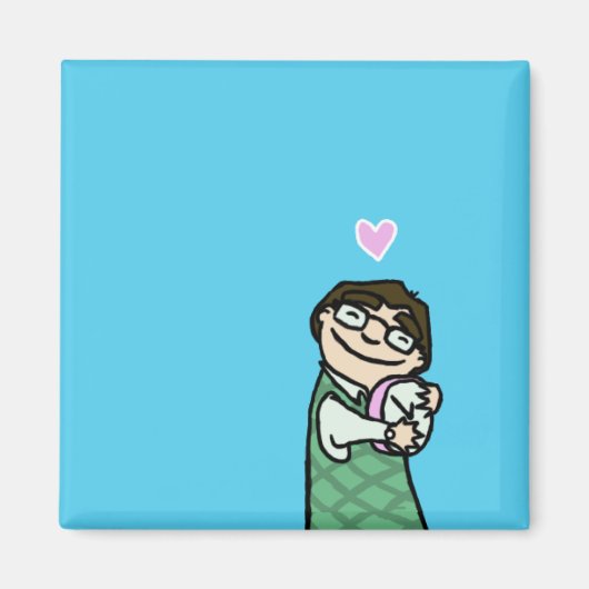 Liebe-Magnet der Uhr Magnet (Vorne)