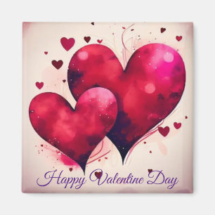 Liebe Magnet Wasserfarbe: Verbreitet die Liebe Die