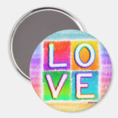 Liebe-Magnete Magnet (Vorderseite/Rückseite)