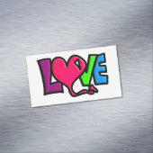 Liebe Magnetische Visitenkarte (Beispiel)