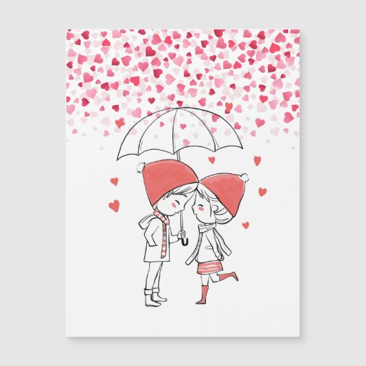 Liebe Magnetkarte (Vorderseite)