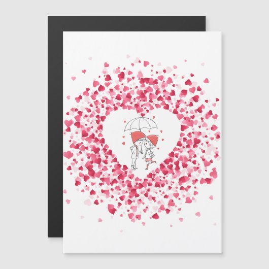 Liebe Magnetkarte (Vorne/Hinten)