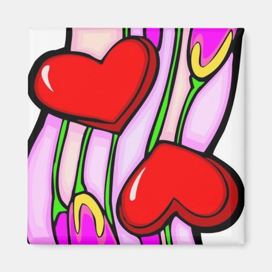 LIEBE MAGNETS MAGNET (Vorne)