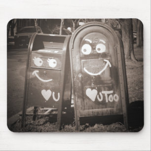 Liebe Mailboxen : Herzlich willkommen Mousepad