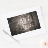 Liebe Mailboxen : Herzlich willkommen Rechteckiger Aufkleber (Umschlag)