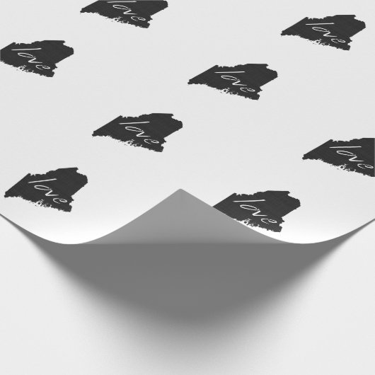 Liebe Maine Geschenkpapier (Ecke)