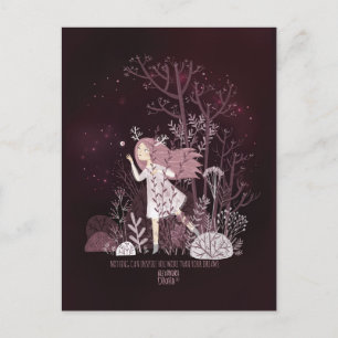 Liebe Mairy-tale von Alexandra Dikaia Liebe Feiertagspostkarte