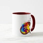 Liebe MALERN so viel ich so viel Spaß Kostenvorans Tasse (VorderseiteRechts)