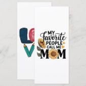 Liebe Mama (Vorne/Hinten)