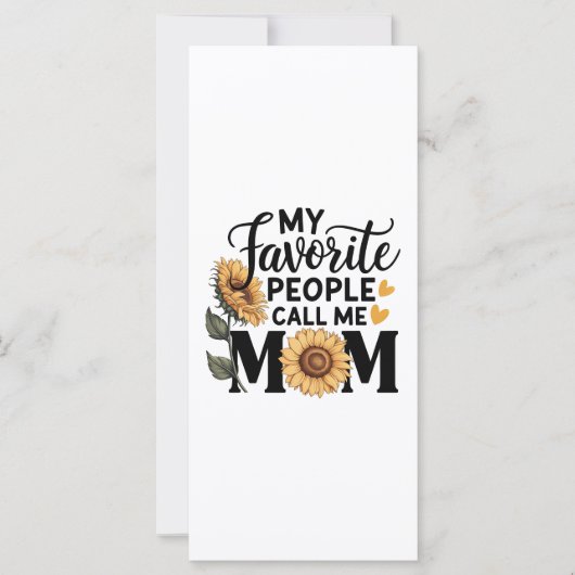 Liebe Mama (Vorderseite)