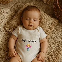 "Liebe Mama" Baby-Body