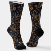 Liebe Mama Batik Socken (Gewinkelt)