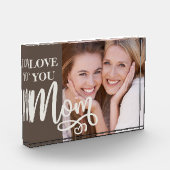 Liebe Mama Benutzerdefiniertes Foto (Links)