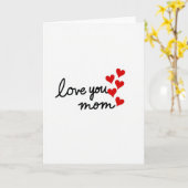 Liebe Mama Bestes Skript Karte (Gelbe Blume)