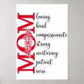 Liebe, Mama...Charaktereigenschaften Poster (Vorne)