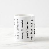 Liebe Mama, Dank für Sein meine Mamma… Tasse (Mittel)