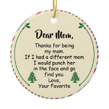 Liebe Mama, danke, dass du meine Mutter bist