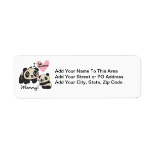 Liebe-Mama der Panda-I