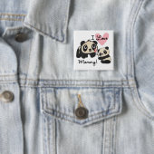 Liebe-Mama der Panda-I Button (Beispiel)