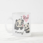 Liebe-Mama der Panda-I Mattglastasse (Links)