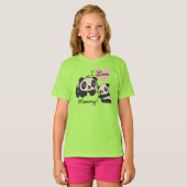 Liebe-Mama der Panda-I T-Shirt (Vorne ganz)