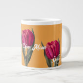 Liebe Mama Designed Geschenk Jumbo-Tasse (Vorderseite Rechts)