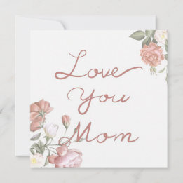 Liebe Mama Feiertagskarte