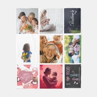 Liebe Mama Fleecedecke