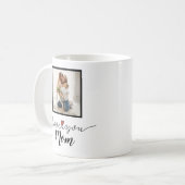 Liebe Mama Foto Kaffeetasse (Vorderseite Links)