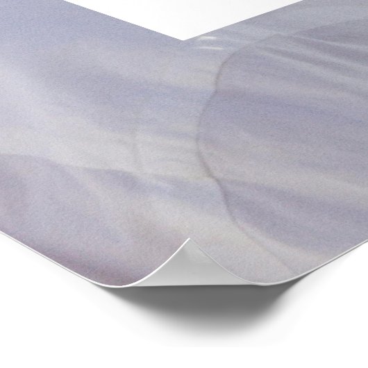 Liebe Mama Foto Poster (Ecke)