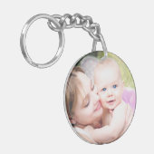 Liebe, Mama, Foto Schlüsselanhänger (Vorderseite links)