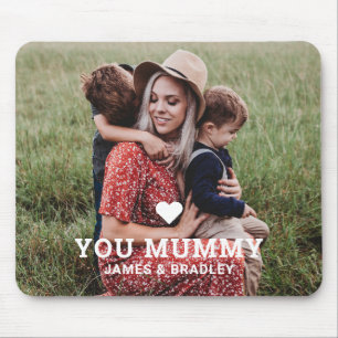 Liebe Mama Herz Foto Muttertag Mousepad