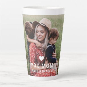 Liebe Mama, individuelles Foto-Geschenk zum Mutter Milchtasse